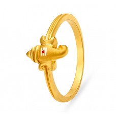 तनिष्क् सुवर्ण आभरणम्  [Tanishq Mia Yellow Gold Finger Ring]